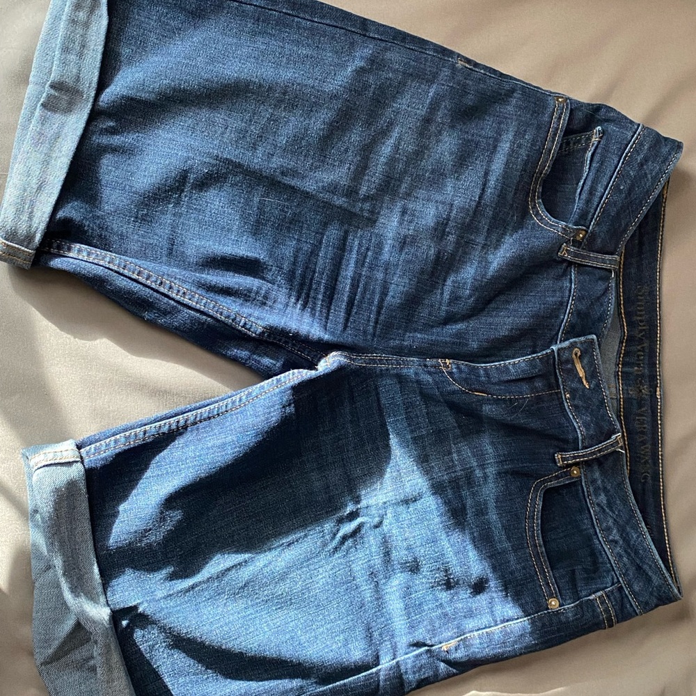 Vera Wang Jean Shorts- lightly worn